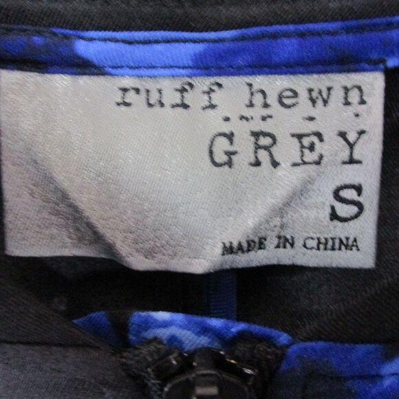 Ruff Hewn Floral Full Zip Bomber Jacket - Picture 3 of 3